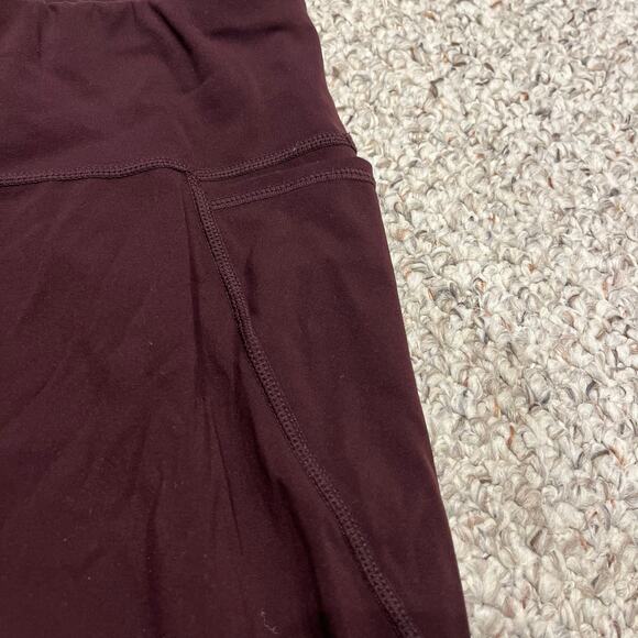 Sweaty Betty Power 7/8 Leggings Sz S Maroon Burgundy 24" Activewear Workout Hym - Picture 6 of 7